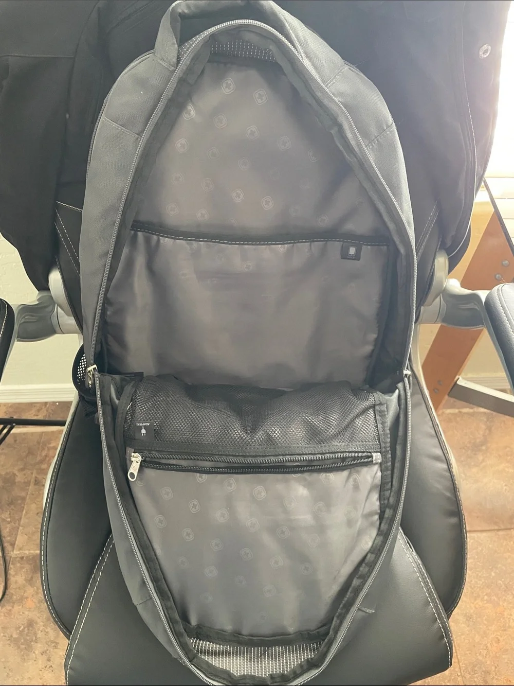 SwissGear Gray Backpack with Laptop Compartment